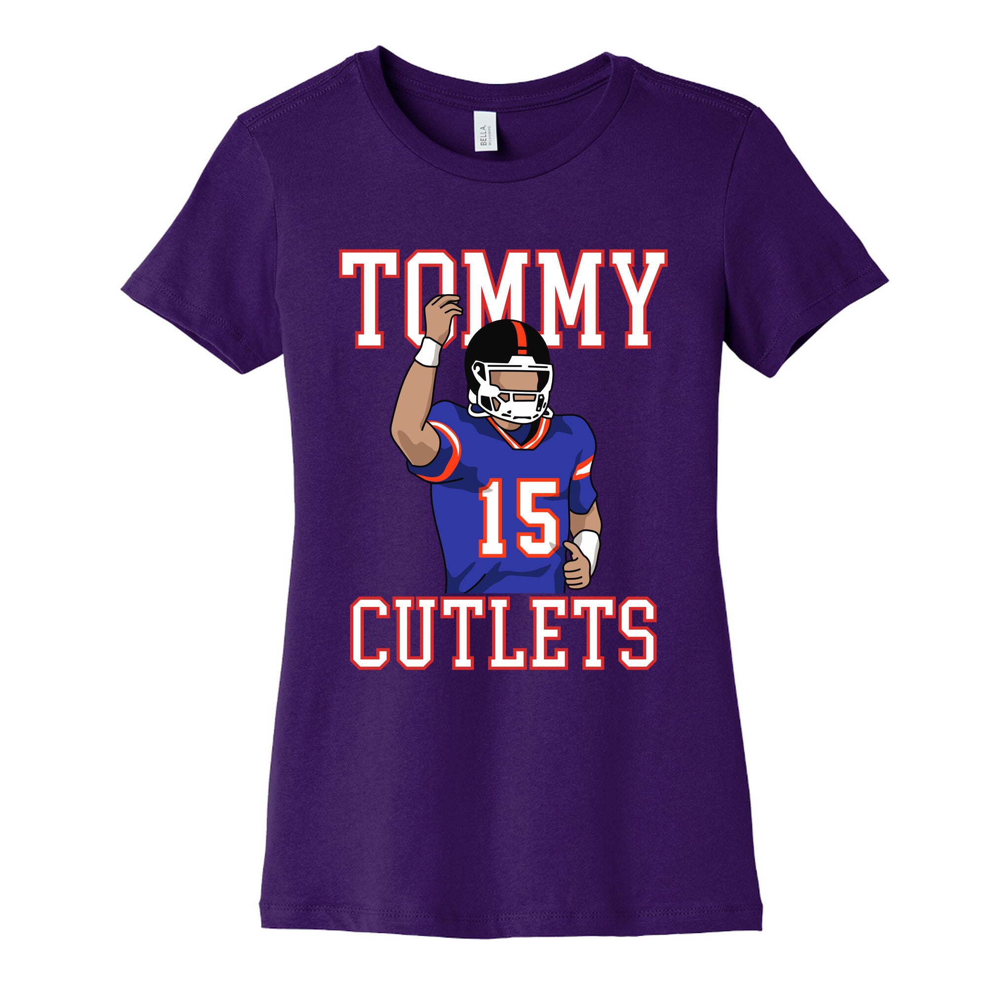Tommy Cutlets DeVito Womens Cotton Tee